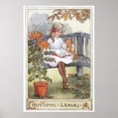 Autumn Leaves van Anne Anderson Poster (Voorkant)