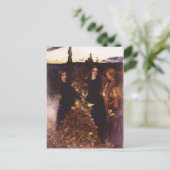 Autumn Leaves van John Everett Millais Briefkaart (Staand voorkant)