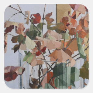 Autumn Leaves Vierkante Sticker