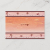 Autumn Leaves Visitekaartje (Achterkant)