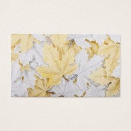 Autumn Leaves Visitekaartje