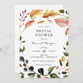 Autumn Leaves Vrijgezellenfeest Kaart (Voorkant / Achterkant)