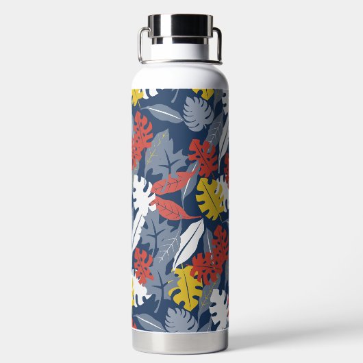 Autumn Leaves Waterfles (Achterkant)