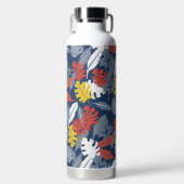 Autumn Leaves Waterfles (Voorkant)