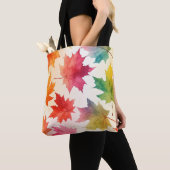 Autumn Leaves Waterverf TotebBag Tote Bag (Dichtbij)