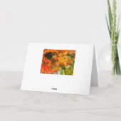 Autumn Leaves [Wenskaart] Kaart (Achterkant)