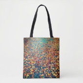 Autumn Leaves Wet Forest Path Tote Bag (Voorkant)