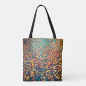 Autumn Leaves Wet Forest Path Tote Bag (Achterkant)