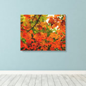 Autumn Leaves Wrapped Canvas Afdruk (Insitu (Houten vloer))