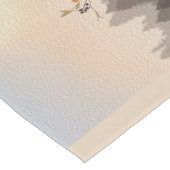 Autumn Leaves Wreath Forest Fog Lange Tafelloper (Hoek)