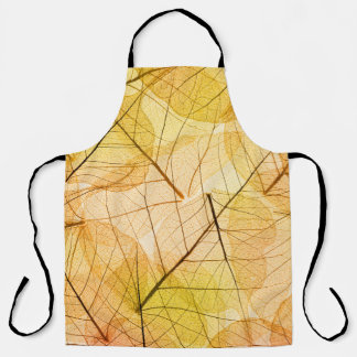 Autumn Leaves yellow en oranje Background - trans Schort