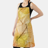 Autumn Leaves yellow en oranje Background - trans Schort (Insitu)