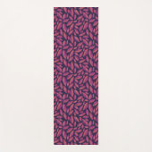 Autumn Leaves Zeer Peri Paars Yogamat (Voorkant)