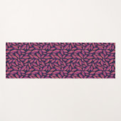 Autumn Leaves Zeer Peri Paars Yogamat (Voorkant (horizontaal))
