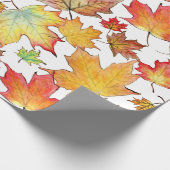 Autumn leder in de namaak papier (Hoek)