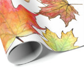 Autumn leder in de namaak papier (Rol Hoek)