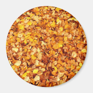 Autumn leest groots Ronde Magnet