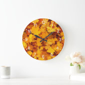 Autumn leest grote wandklok (Huis)