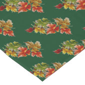 Autumn leest Pattern Green Table Runner Korte Tafelloper (Hoek)