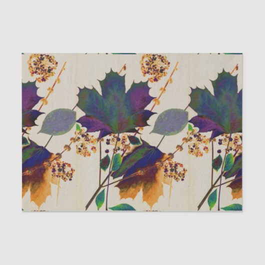 Autumn leest Royal Colors Tissue Paper Tissuepapier (Voorkant)