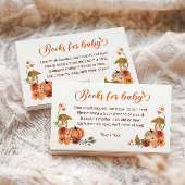 Autumn Little Pumpkin Boeken voor Baby Informatiekaartje