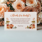 Autumn Little Pumpkin Books for Baby  Informatiekaartje
