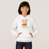 Autumn Llama, Cute Llama, Llama met Scarf, Alpaca (Voorkant volledig)