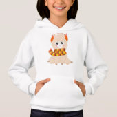 Autumn Llama, Cute Llama, Llama met Scarf, Alpaca (Voorkant)