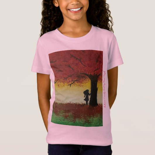 Autumn Lonely Girl - Artiest - Nour Tayel T-shirt (Voorkant)
