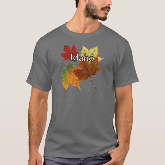 AUTUMN LOOPT IN IDAHO T-SHIRT (Voorkant)