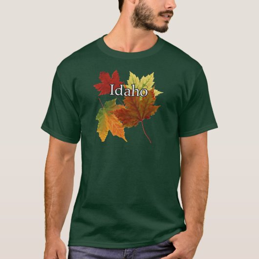 AUTUMN LOOPT IN IDAHO T-SHIRT (Voorkant)