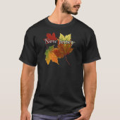 AUTUMN LOOPT IN NEW JERSEY T-SHIRT (Voorkant)