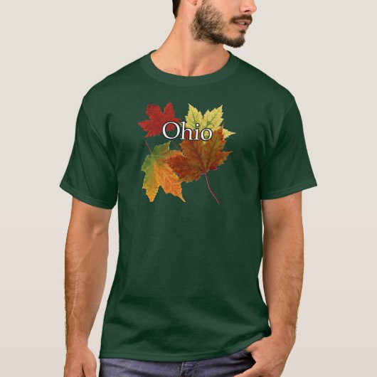 AUTUMN LOOPT IN OHIO T-SHIRT (Voorkant)