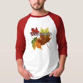 AUTUMN LOOPT IN WISCONSIN T-SHIRT