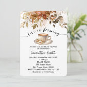 Autumn Love is het brouwen van Vrijgezellenfeest k Kaart (Staand voorkant)