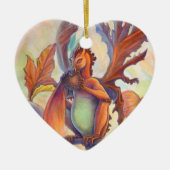 Autumn Love Keramisch Ornament (Voorkant)