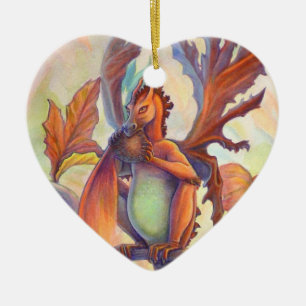 Autumn Love Keramisch Ornament