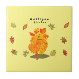 Autumn Love Tegeltje