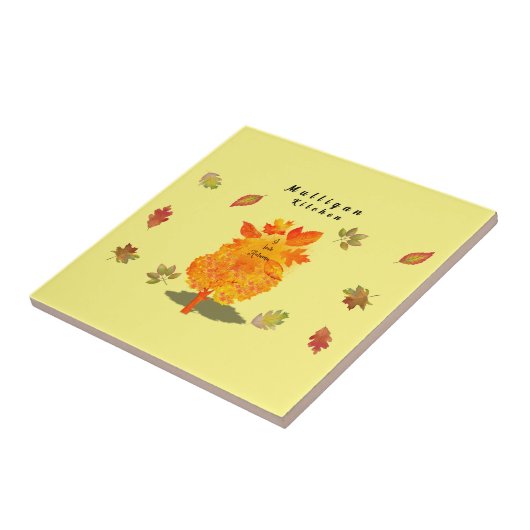 Autumn Love Tegeltje (Zijkant)