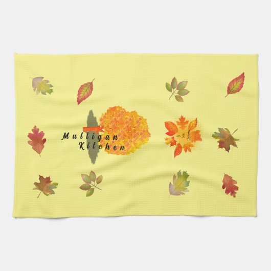 Autumn Love Theedoek (Horizontaal)