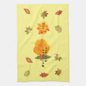 Autumn Love Theedoek (Verticaal)