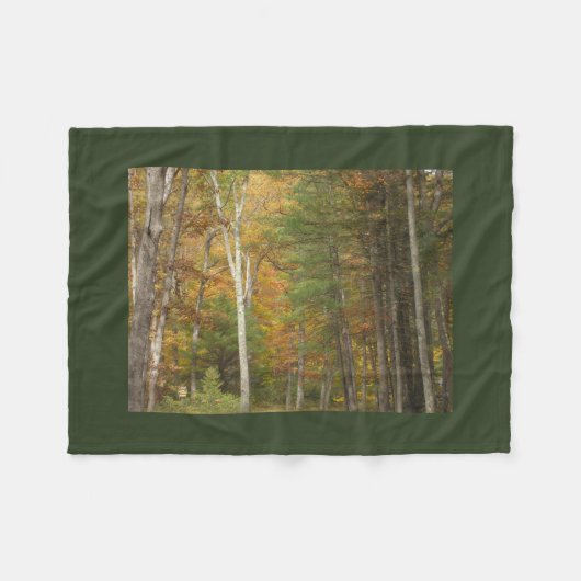 "Autumn Magic" Fleece Deken (Voorkant (Horizontaal))