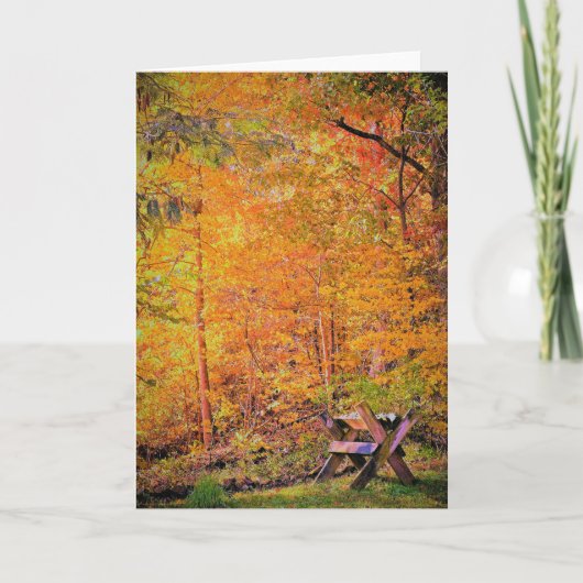 Autumn Magic Kaart (Voorkant)