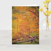 Autumn Magic Kaart (Gele Bloem)