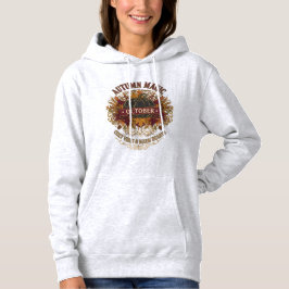 Autumn Magic October Hoodie – Gezellige Herfst Vib