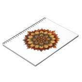 Autumn Mandala Floral Notitieboek (Linkerzijde)