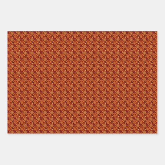 Autumn Mandala Inpakpapier Vel (Voorkant)