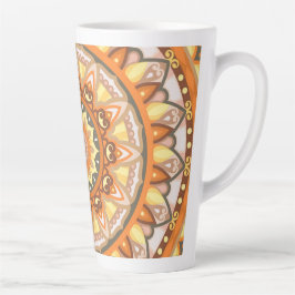Autumn Mandala Latte Mok