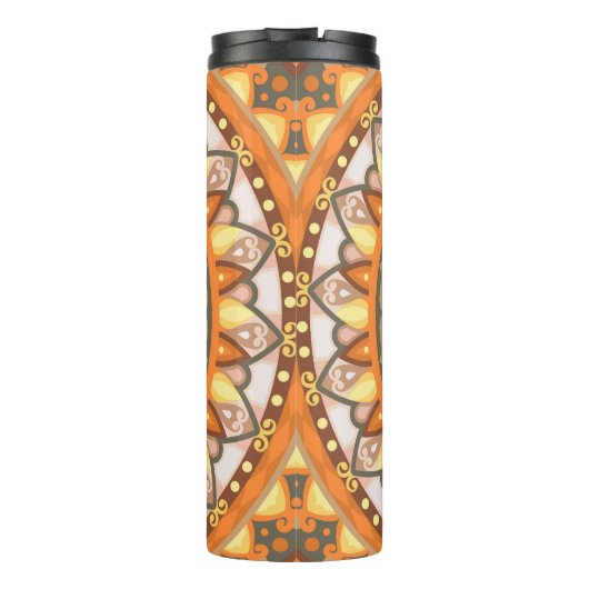 Autumn Mandala Thermosbeker (Achterkant)