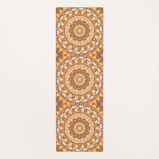 Autumn Mandala Yogamat (Voorkant)